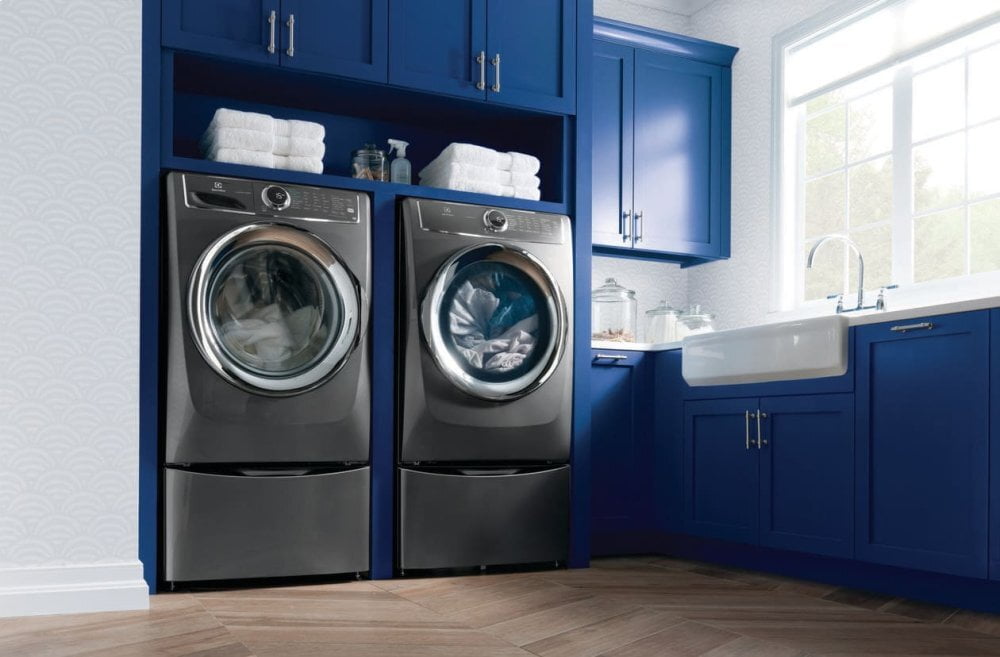 Electrolux EFME527UTT Front Load Perfect Steam™ Electric Dryer With Luxcare® Dry And Instant Refresh - 8.0 Cu. Ft.