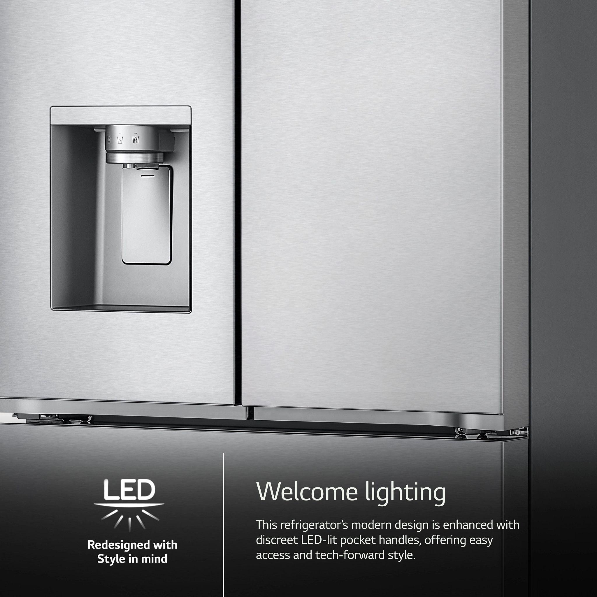Lg LRYXS3106S 31 Cu. Ft. Smart Standard-Depth Max™ French Door Refrigerator With Four Types Of Ice