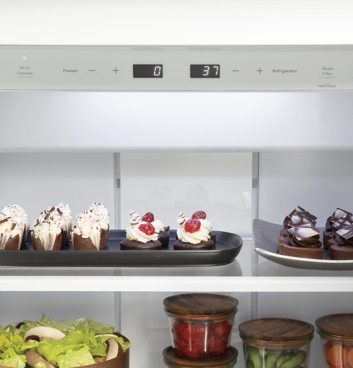Cafe CSB42WP2RS1 Café™ 42" Smart Built-In Side-By-Side Refrigerator