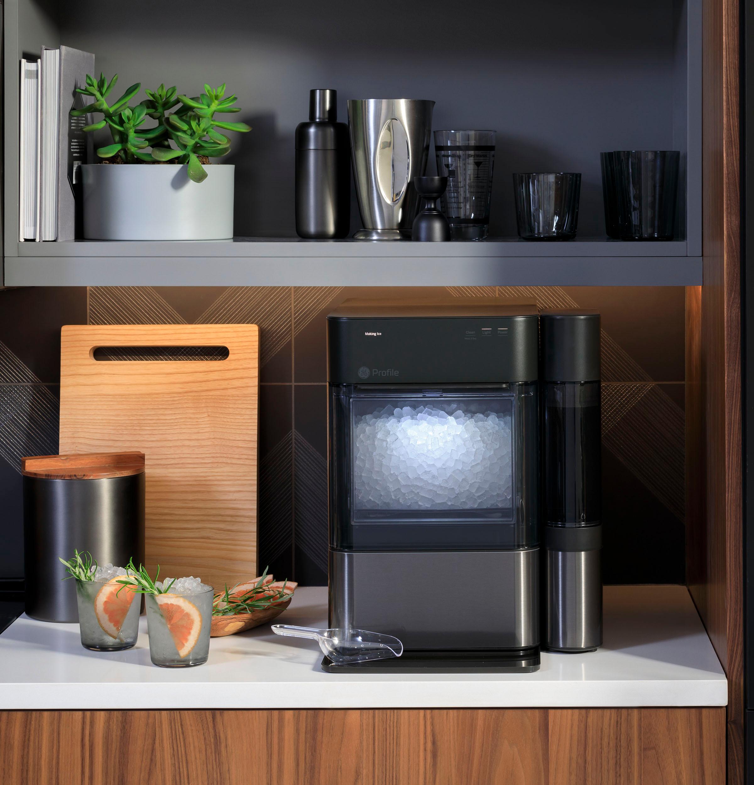 Ge Appliances XPIO13BCBT Ge Profile™ Opal™ 2.0 Nugget Ice Maker With Side Tank
