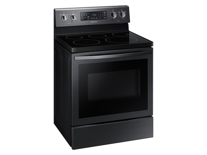 Samsung NE59T7511SG 5.9 Cu. Ft. Freestanding Electric Range With Air Fry And Convection In Black Stainless Steel