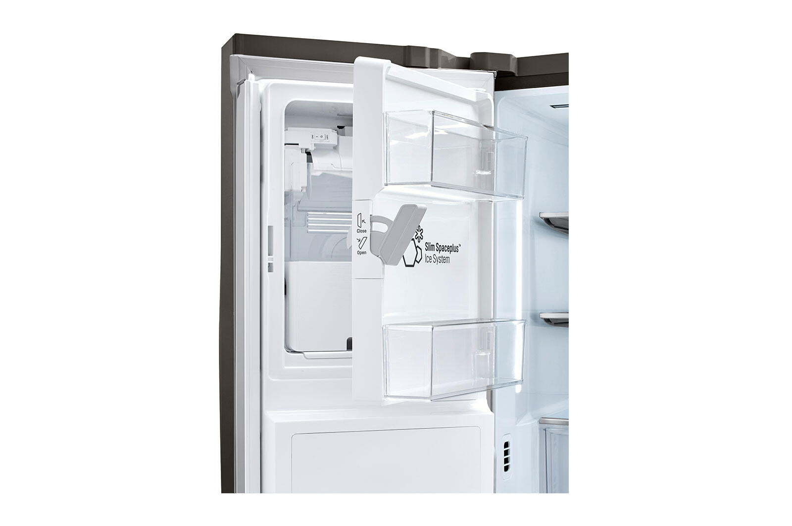 Lg LRMXC2206D 22 Cu Ft. Smart Counter Depth Double Freezer Refrigerator With Craft Ice™