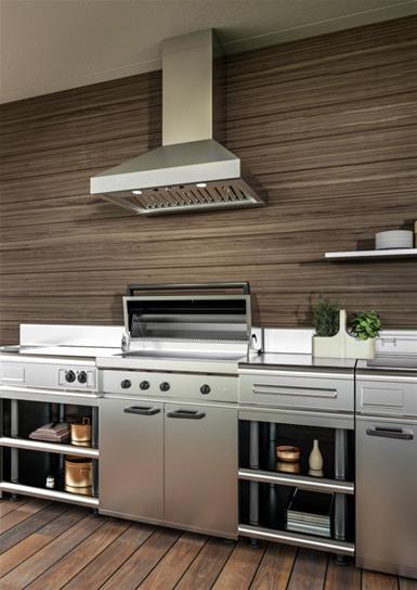 Best Range Hoods WTD9M42SB Wtd9M - 42-Inch Stainless Steel Outdoor Chimney Range Hood, 1300 Max Cfm