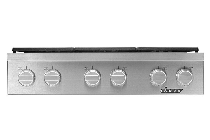 Dacor HRTP366SNGH 36" Range Top-Ss Natural Gas High Alt.