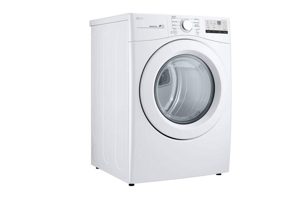 Lg DLG3401W 7.4 Cu. Ft. Ultra Large Capacity Gas Dryer