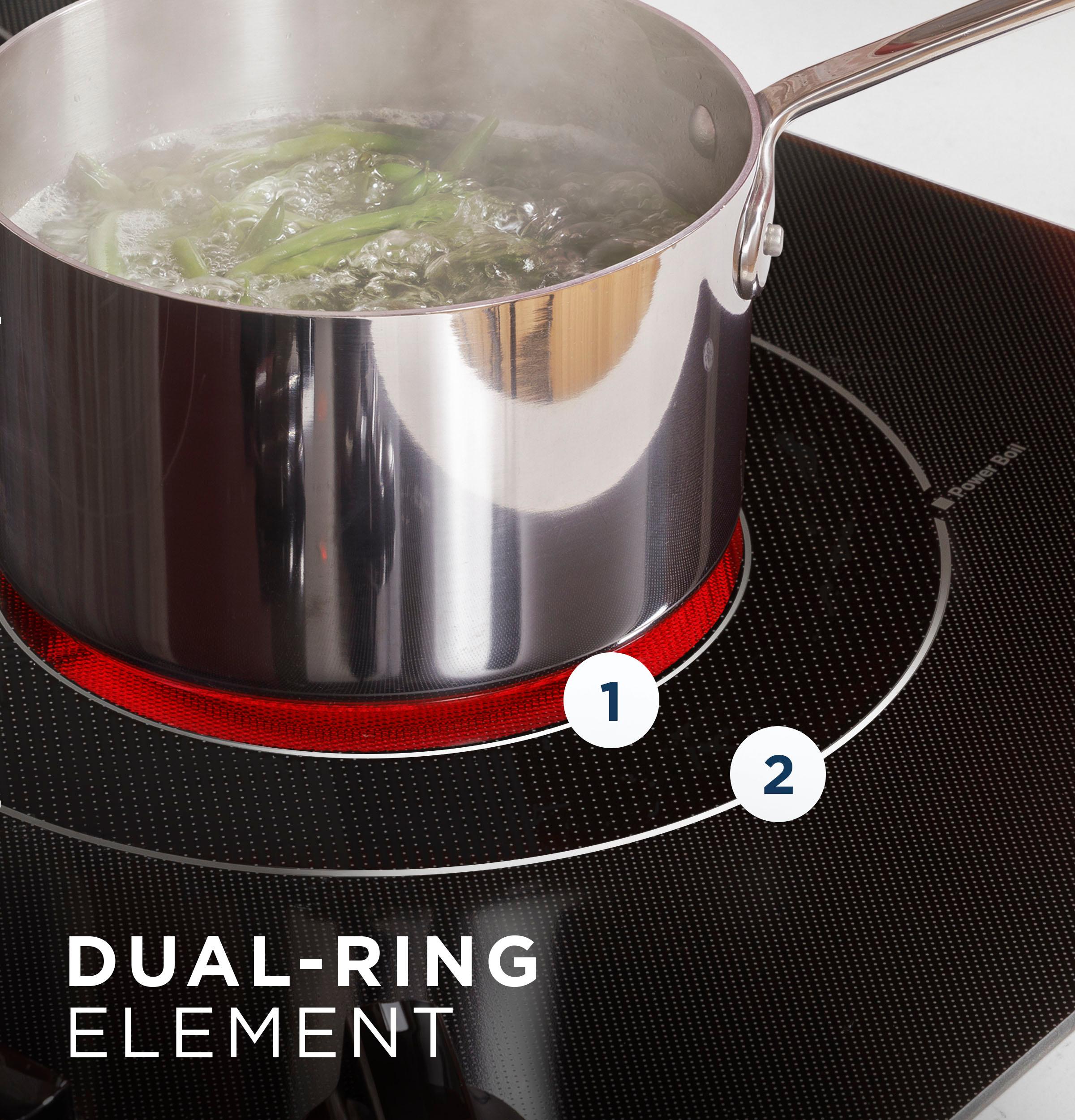 Ge Appliances JEP5036STSS Ge® 36" Built-In Knob Control Electric Cooktop