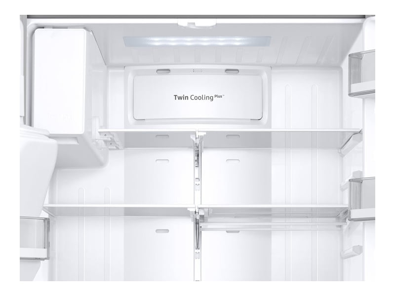Samsung RF28R6201SG 28 Cu. Ft. 3-Door French Door, Full Depth Refrigerator With Coolselect Pantry™ In Black Stainless Steel