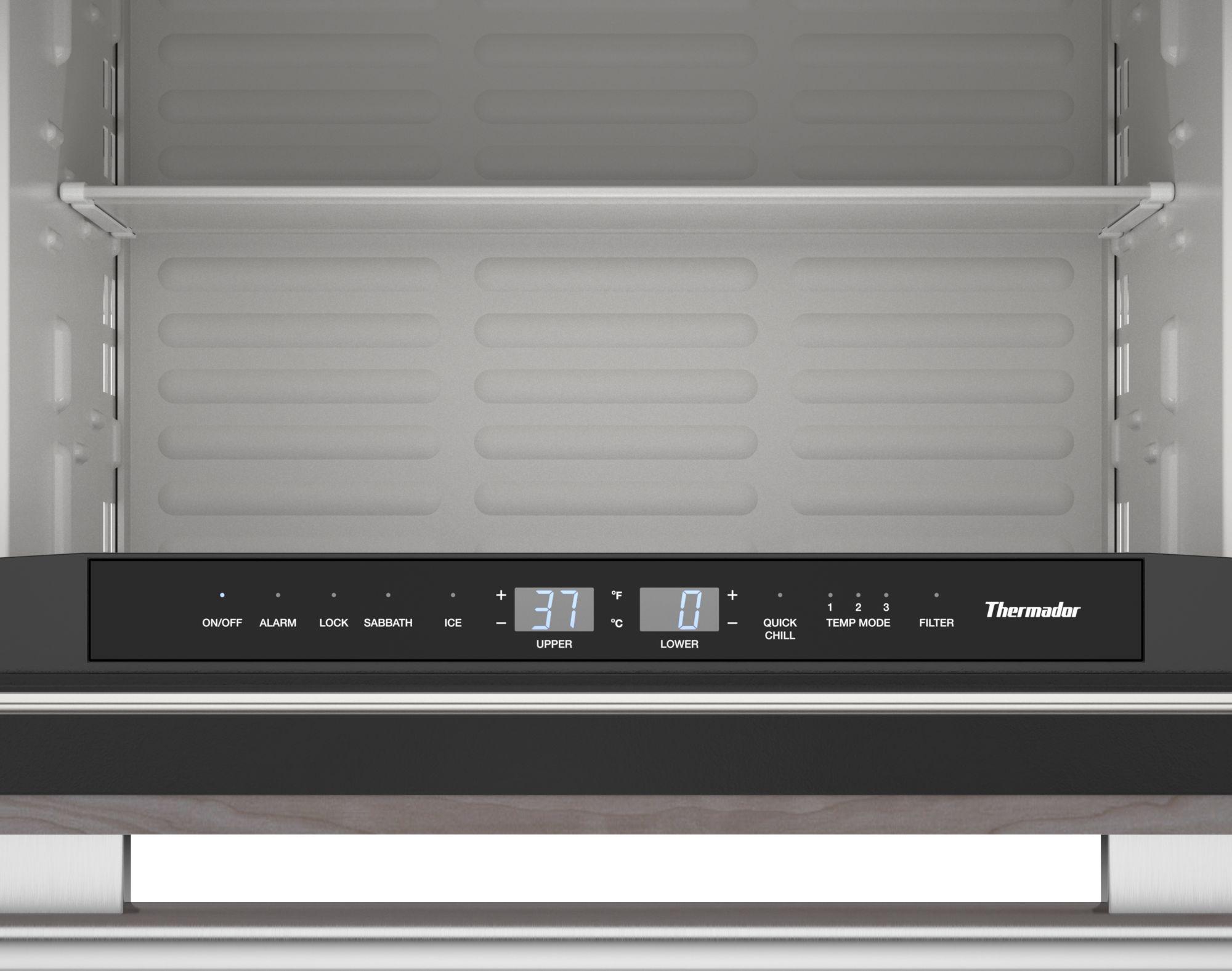 Thermador T24UC905DP Freedom® 24 Inch Uc Refrigerator Freezer - Custom 24'' Panel Ready T24Uc905Dp