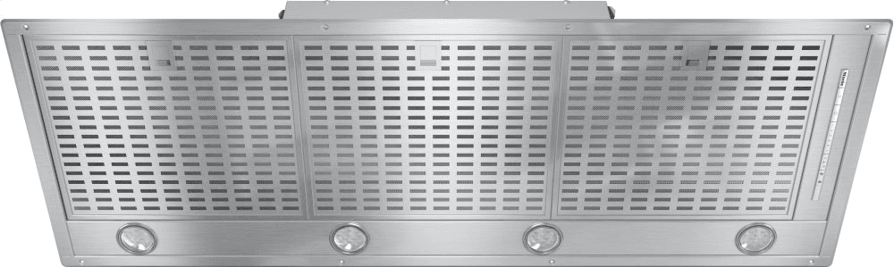 Miele DA2518SS Insert Ventilation Hood With Energy-Efficient Led Lighting And Backlit Controls For Easy Use.