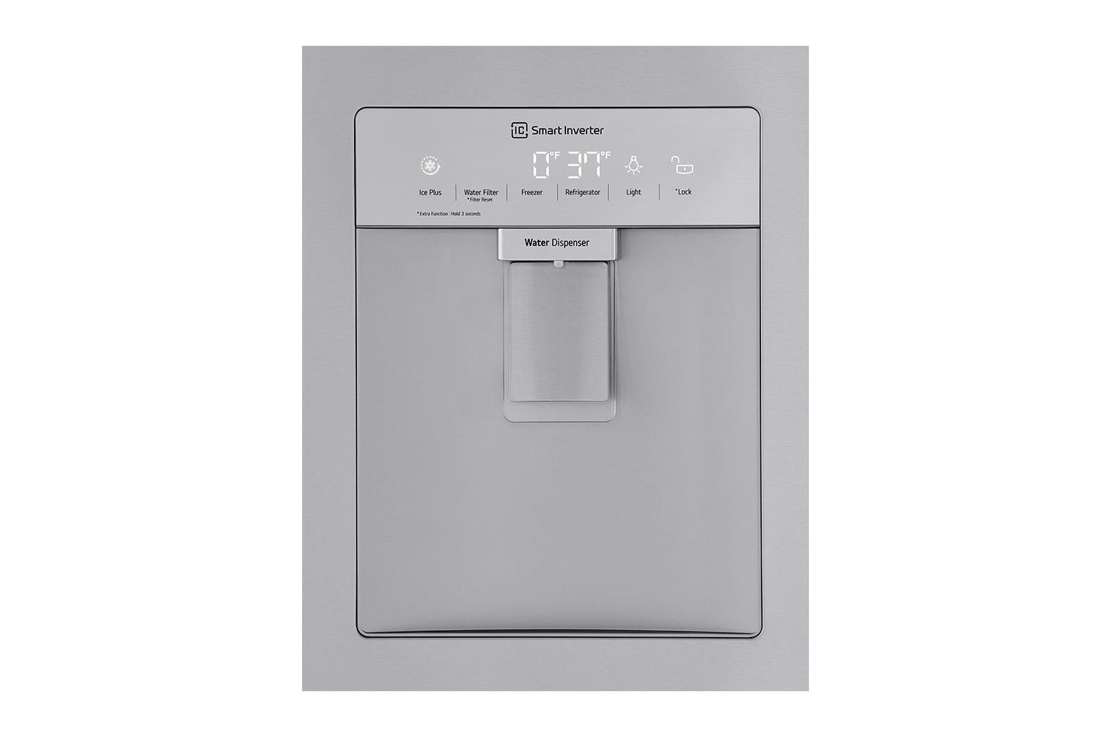Lg LRFWS2906S 29 Cu Ft. French Door Refrigerator With Slim Design Water Dispenser