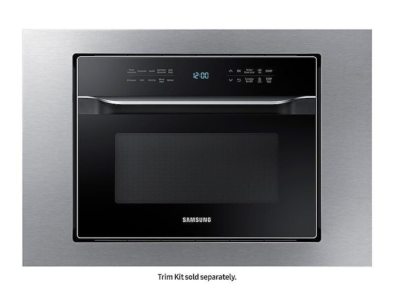 Samsung MC12J8035CT 1.2 Cu. Ft. Powergrill Duo™ Countertop Microwave With Power Convection And Built-In Application In Black