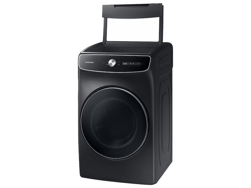 Samsung DVG60A9900V 7.5 Cu. Ft. Smart Dial Gas Dryer With Flexdry™ And Super Speed Dry In Brushed Black