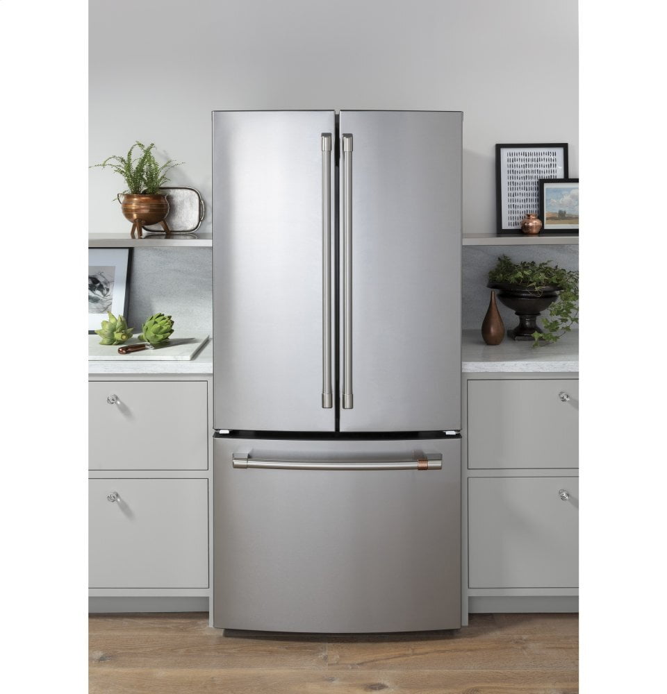 Cafe CWE19SP2NS1 Café Energy Star® 18.6 Cu. Ft. Counter-Depth French-Door Refrigerator