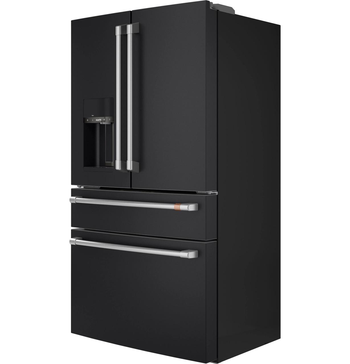 Cafe CXE22DP3PD1 Café™ Energy Star® 22.3 Cu. Ft. Smart Counter-Depth 4-Door French-Door Refrigerator