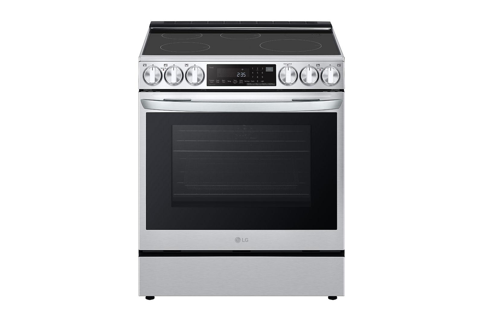 Lg LSIL6336F 6.3 Cu. Ft. Smart Induction Slide-In Range With Instaview®, Probake Convection®, Air Fry, And Air Sous Vide