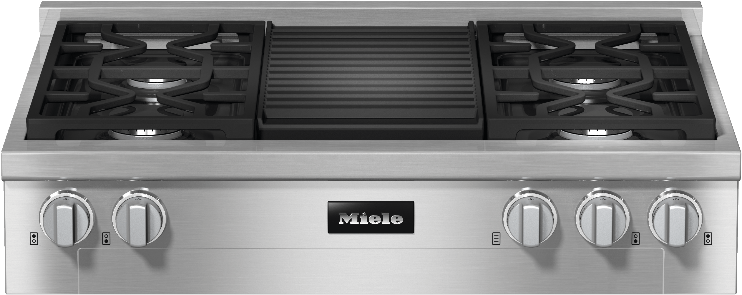 Miele KMR11353GGREDSTCLSTCLEANSTEEL Kmr 1135-3 G Gr Edst/Clst - Rangetop
