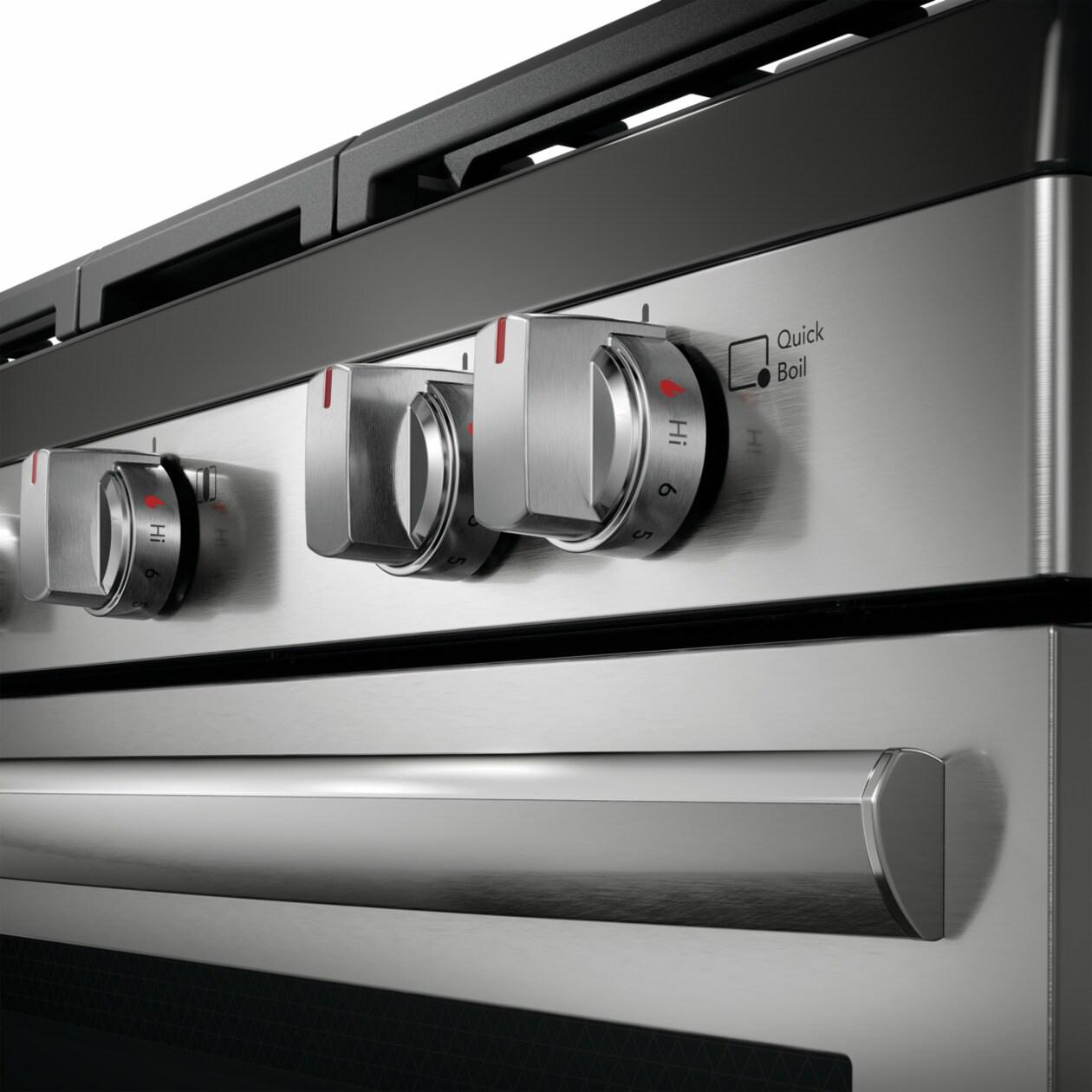 Frigidaire GCRG3060BF Frigidaire Gallery 30" Rear Control Gas Range With Total Convection