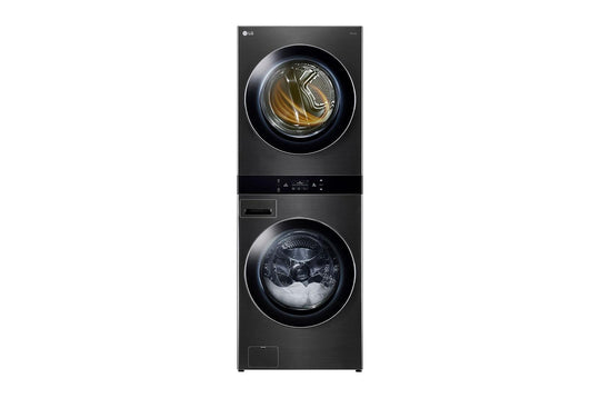 Lg WKEX300HBA Single Unit Front Load Lg Washtower™W. Center Control® 5.0 Cu.Ft. Washer & 7.4 Cu.Ft. Electric Dryer