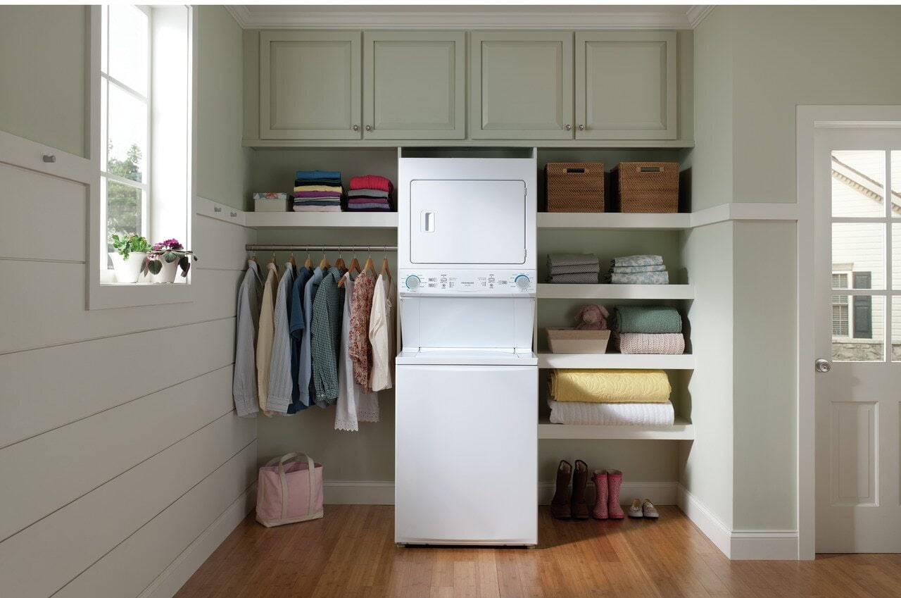 Frigidaire FLCE7522AW Frigidaire Electric Washer/Dryer Laundry Center - 3.9 Cu. Ft Washer And 5.5 Cu. Ft. Dryer