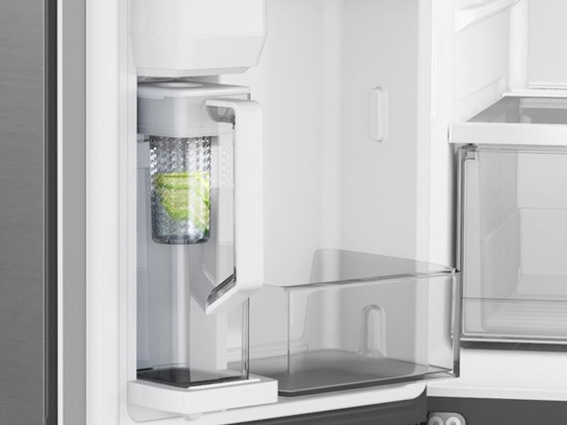 Samsung RF29A9071SR 29 Cu. Ft. Smart 4-Door Flex™ Refrigerator With Autofill Water Pitcher And Dual Ice Maker In Stainless Steel