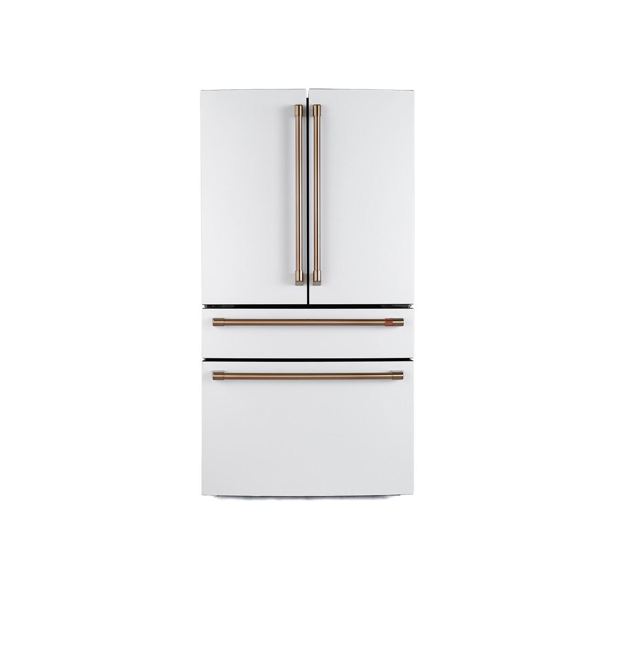 Cafe CGE29DP4TW2 Café™ Energy Star® 28.7 Cu. Ft. Smart 4-Door French-Door Refrigerator With Dual-Dispense Autofill Pitcher