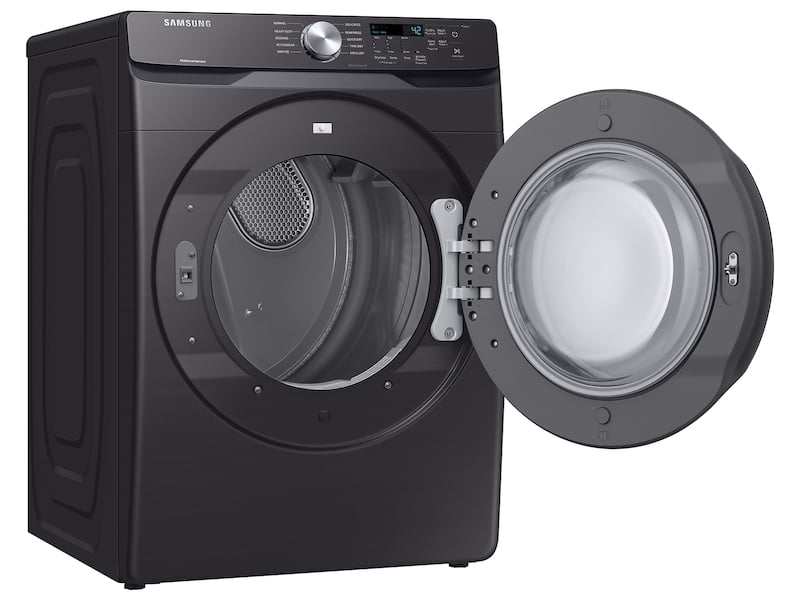 Samsung DVG45T6000V 7.5 Cu. Ft. Gas Dryer With Sensor Dry In Black Stainless Steel
