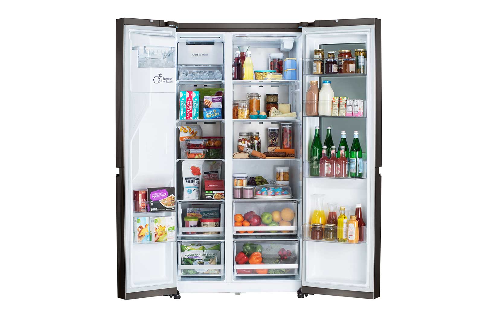 Lg LRSOS2706D 27 Cu. Ft. Side-By-Side Instaview™ Refrigerator