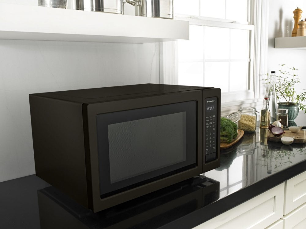 Kitchenaid KMCC5015GBS 21 3/4" Countertop Convection Microwave Oven With Printshield™ Finish - 1000 Watt - Black Stainless Steel With Printshield™ Finish