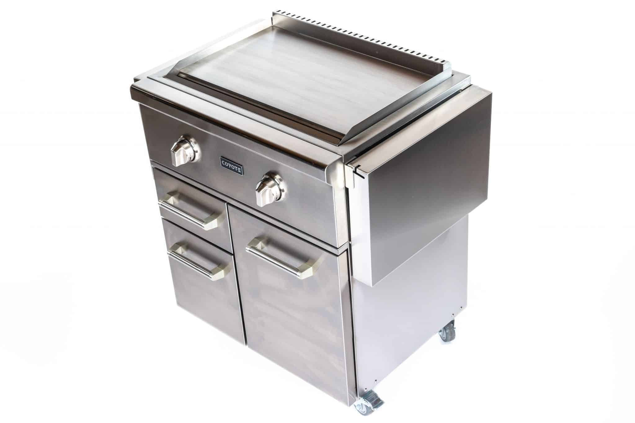 Coyote C1FTG30NG 30" Flat Top Grill Built-In; Ng