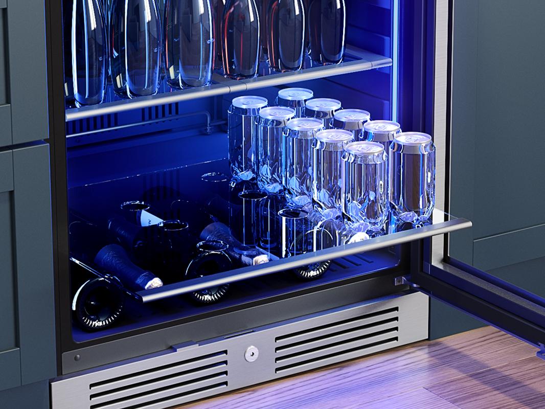 Zephyr PRB24C01CG 24" Single Zone Beverage Cooler