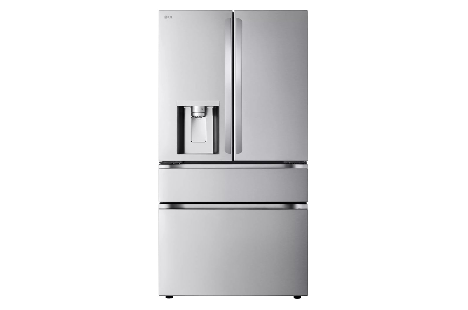 Lg LF29H8330S 29 Cu. Ft. Smart Standard-Depth Max™ 4-Door French Door Refrigerator With Full-Convert Drawer™