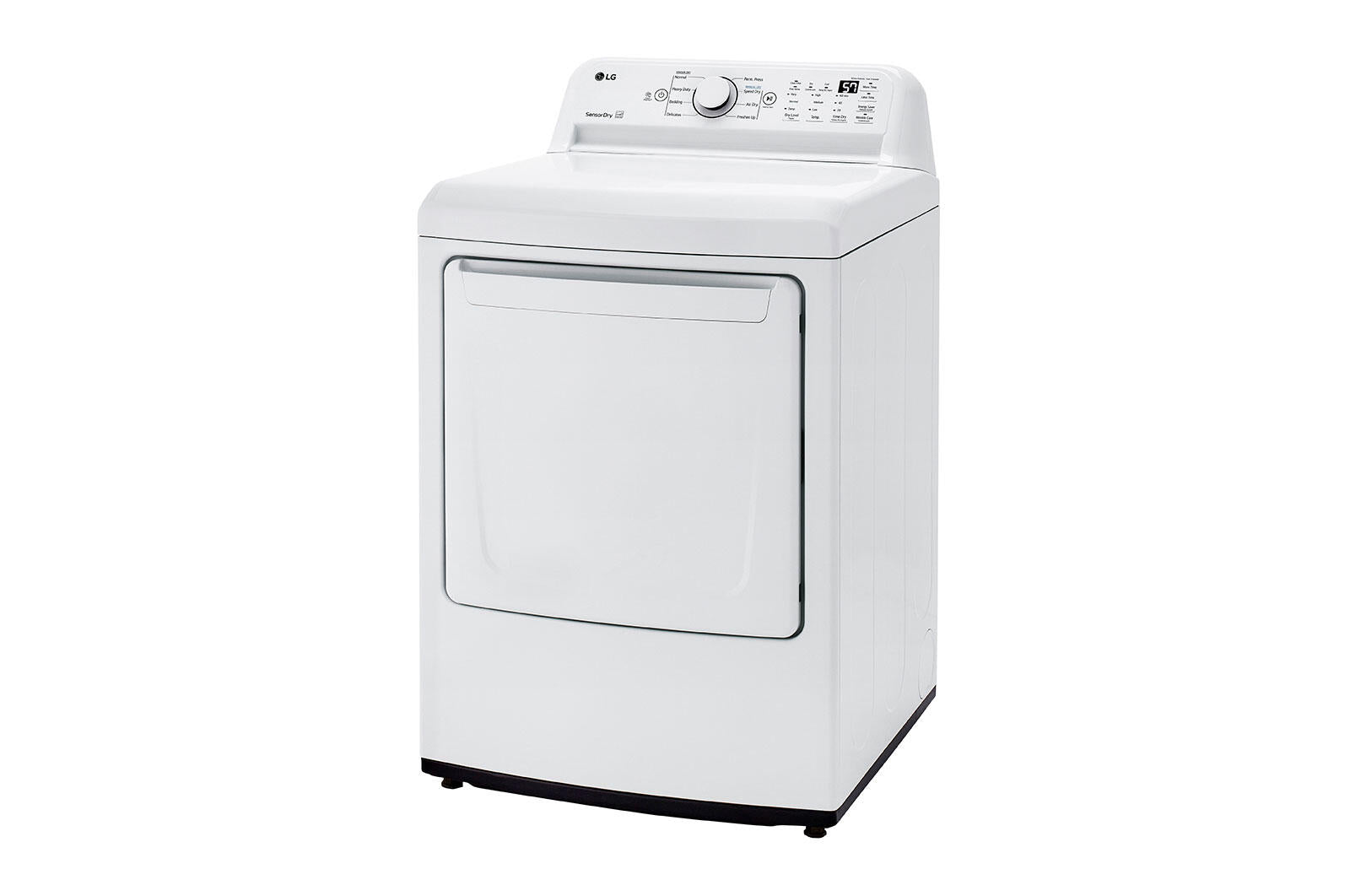 Lg DLG7001W 7.3 Cu. Ft. Ultra Large Capacity Top Load Gas Dryer With Sensor Dry Technology