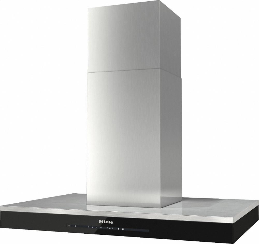 Miele DA6698D Puristic Edition 6000 Island STAINLESS STEEL DéCor Hood With Energy-Efficient Led Lighting And Touch Controls For Simple Operation.