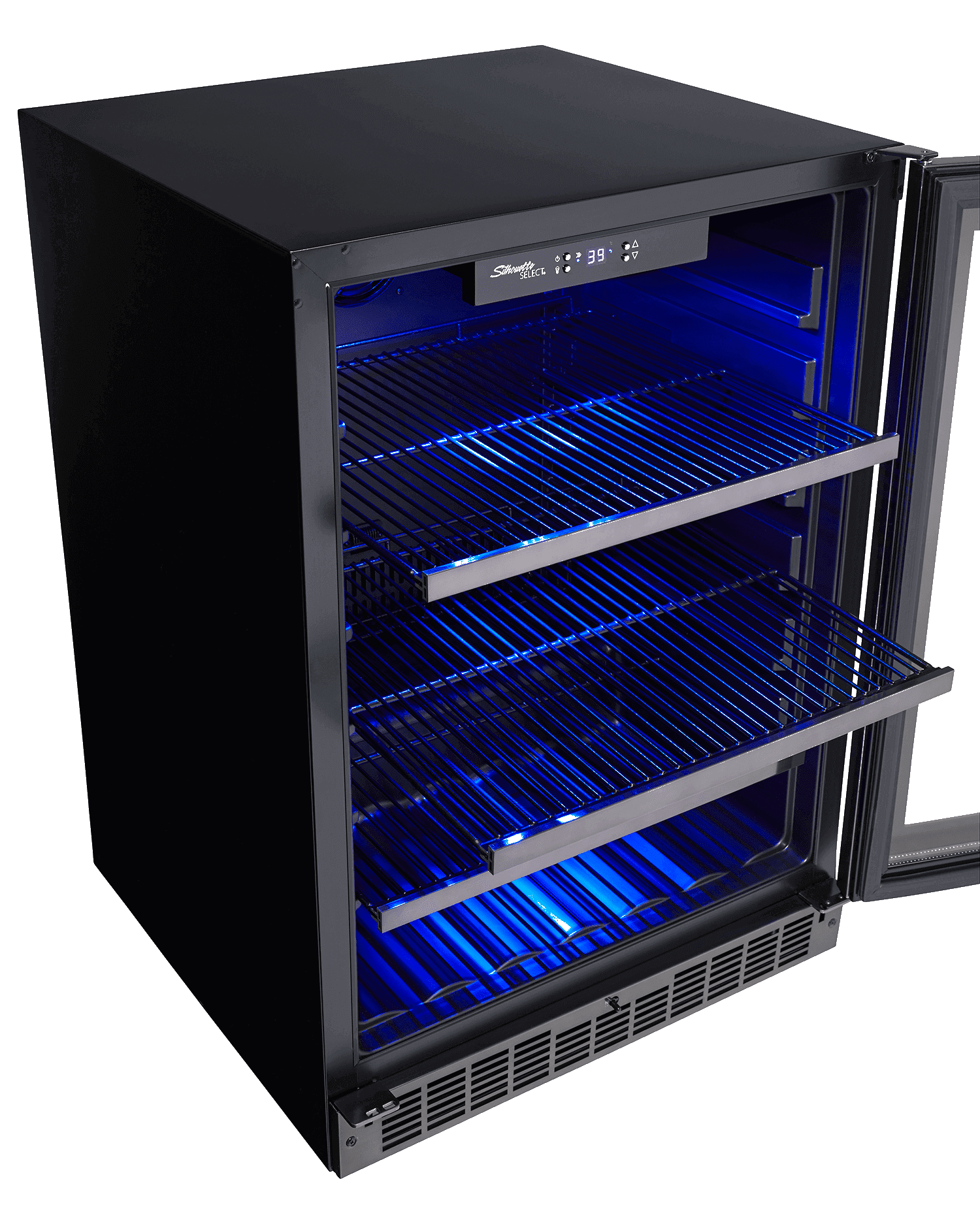 Silhouette SSBC056D3BS Prague - 24" Single Zone Beverage Center