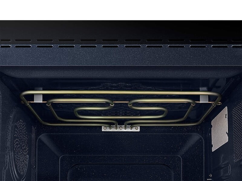 Samsung MC12J8035CT 1.2 Cu. Ft. Powergrill Duo™ Countertop Microwave With Power Convection And Built-In Application In Black