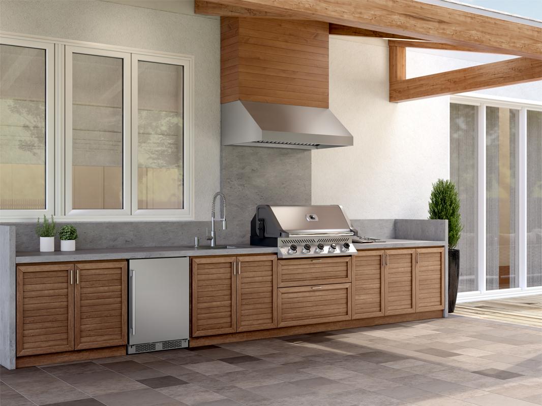 Zephyr AK7854CS 54" Cypress Wall Outdoor