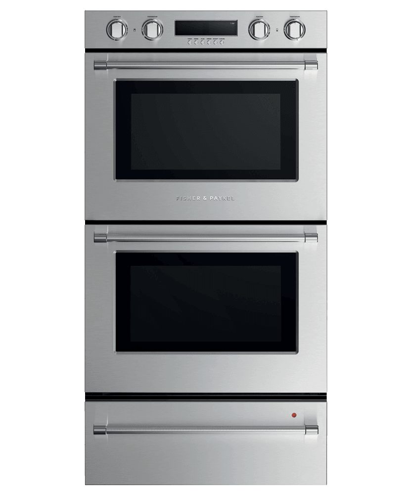 Fisher & Paykel WODV230N Double Oven, 30", 10 Function, Self-Cleaning