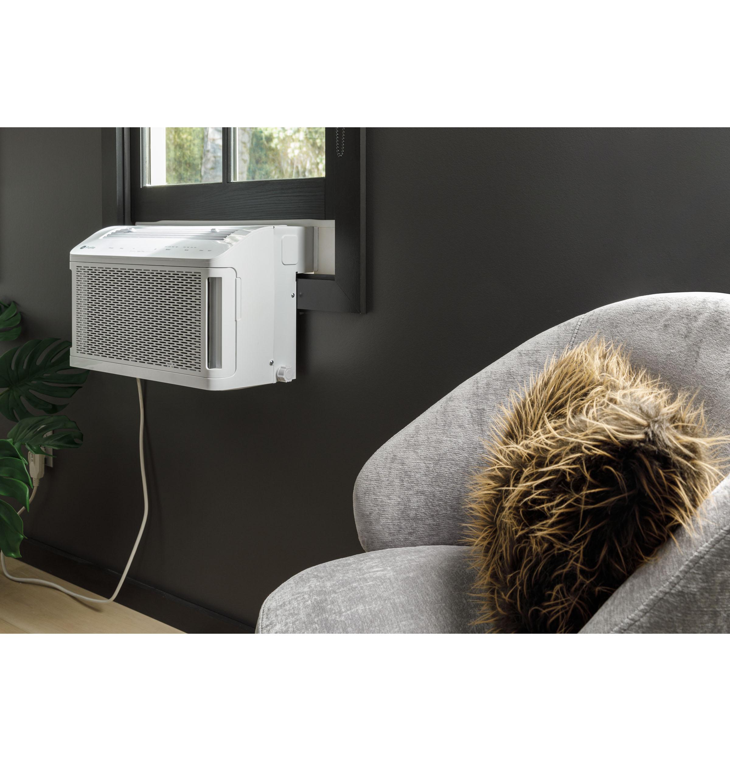 Ge Appliances AHTT08BC Ge Profile Clearview™ 8,300 Btu Smart Ultra Quiet Window Air Conditioner For Medium Rooms Up To 350 Sq. Ft.