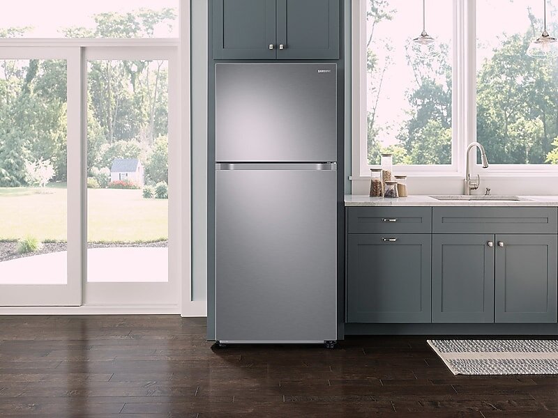 Samsung RT21M6213SR 21 Cu. Ft. Top Freezer Refrigerator With Flexzone™ In Stainless Steel