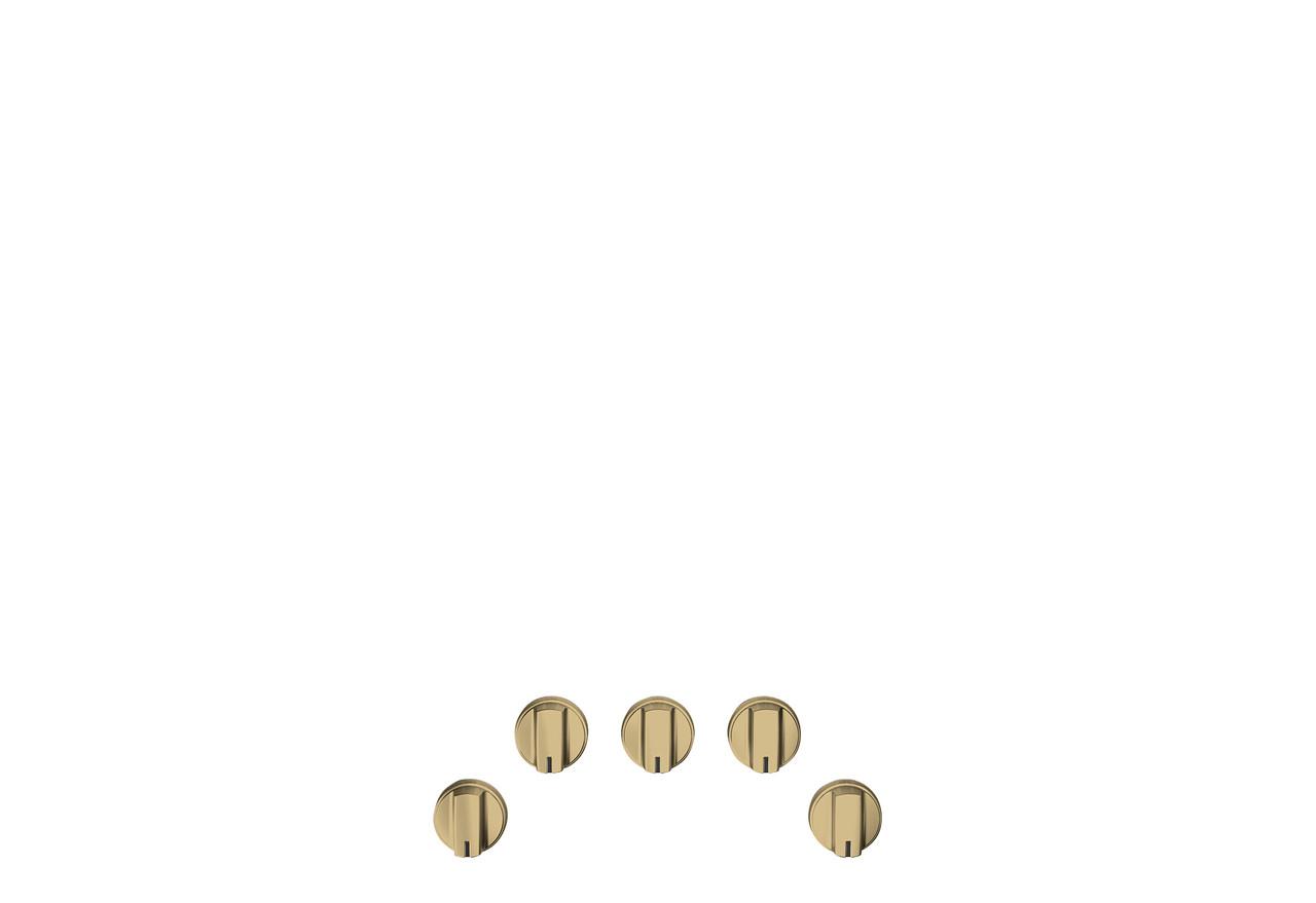 Cafe CXCG1K0PMCG Café™ 5 Gas Cooktop Knobs - Brushed Brass