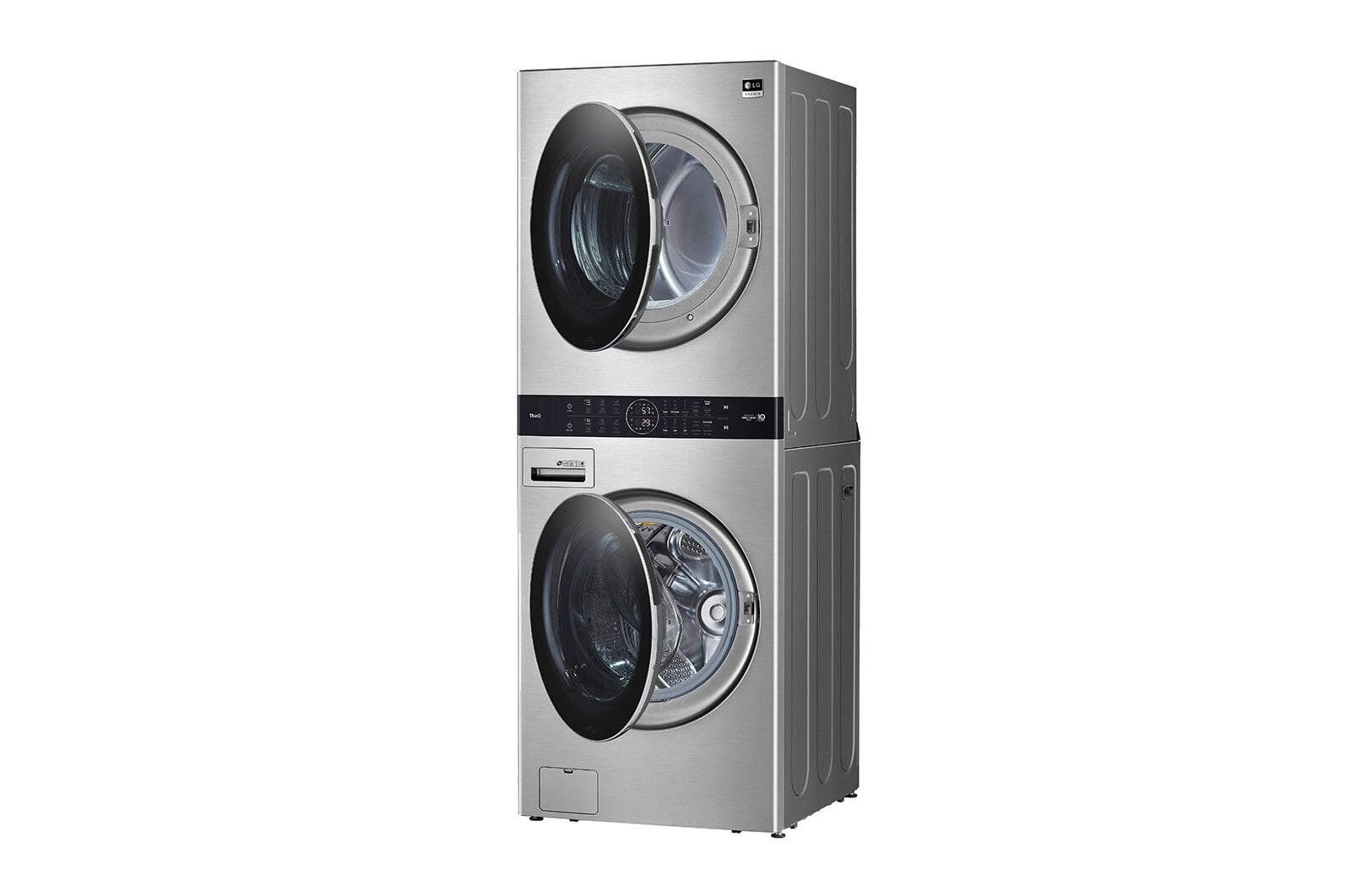 Lg WSEX200HNA Lg Studio Single Unit Front Load Washtower™ With Center Control™ 5.0 Cu. Ft. Washer And 7.4 Cu. Ft. Electric Dryer