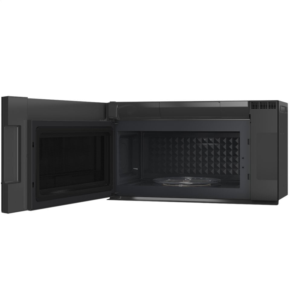 Cafe CVM721M2NS5 Café 2.1 Cu. Ft. Smart Over-The-Range Microwave Oven In Platinum Glass