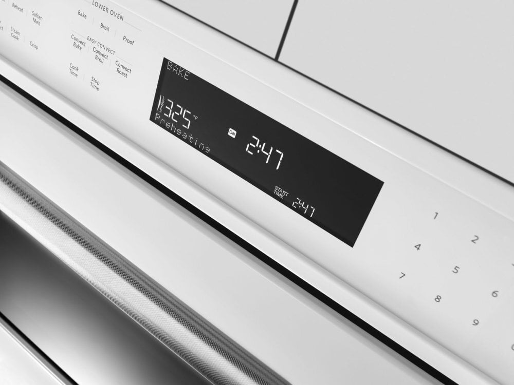 Kitchenaid KOCE500EWH 30" Combination Wall Oven With Even-Heat™ True Convection (Lower Oven) - White
