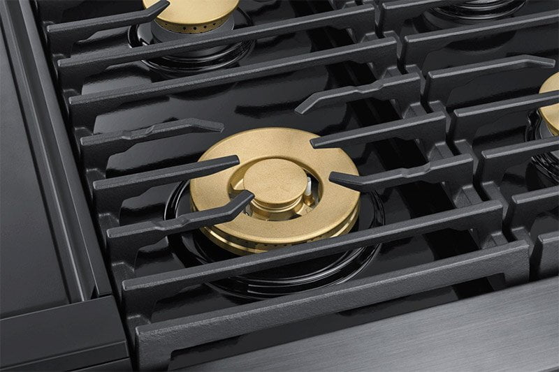 Dacor DOP48M96DLM 48" Pro Dual-Fuel Steam Range, Graphite Stainless Steel, Natural Gas