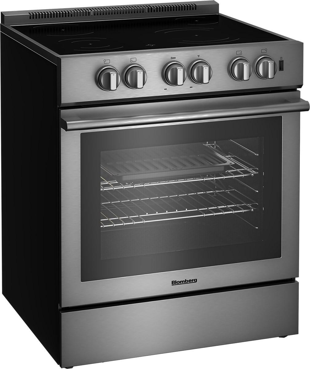Blomberg Appliances BIR34452SS 30In Induction Range With 5.7 Cu Ft Self Clean Oven, Slide-In Style