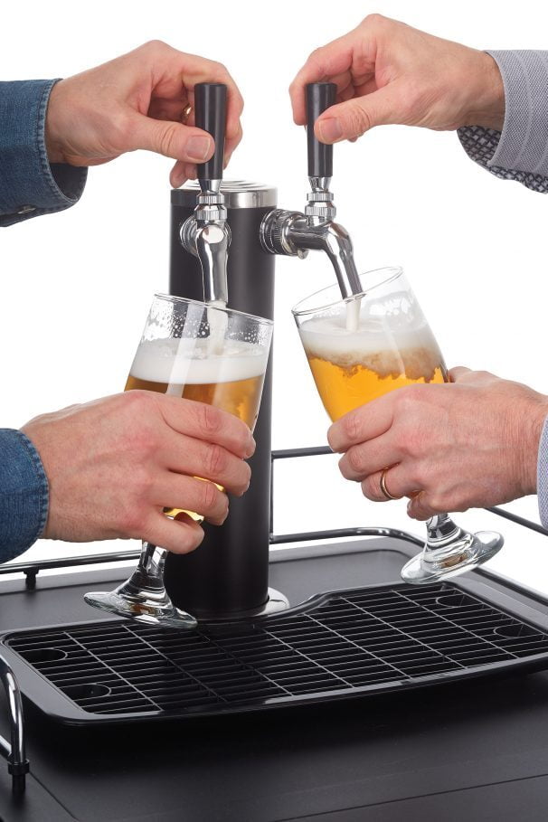 Danby DKC054A1BSL2DB Danby 5.4 Cu. Ft. Dual-Tap Kegerator