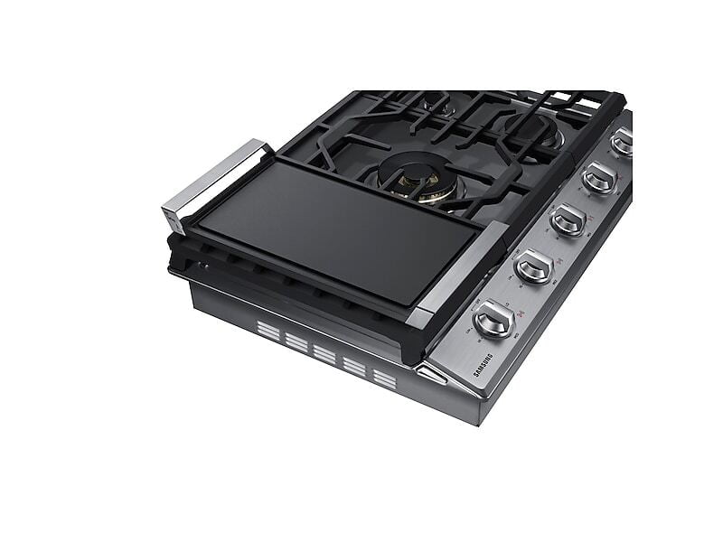 Samsung NA30N7755TS 30" Gas Cooktop With 22K Btu Dual Power Burner In Stainless Steel