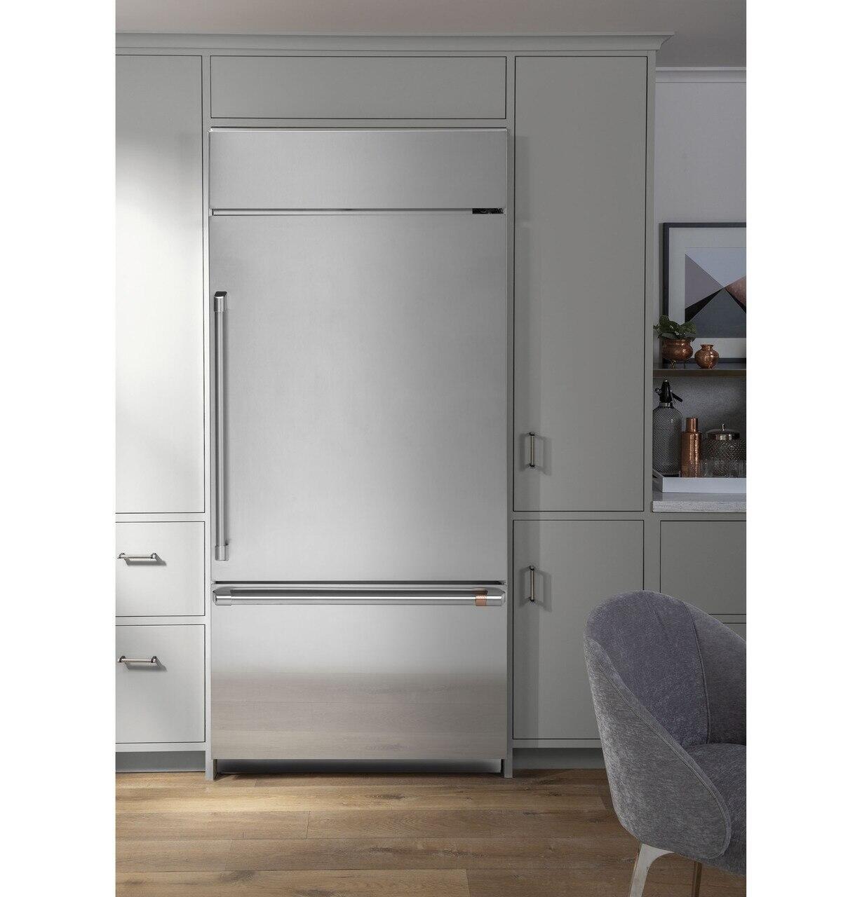 Cafe CDB36RP2PS1 Café™ 21.3 Cu. Ft. Built-In Bottom-Freezer Refrigerator