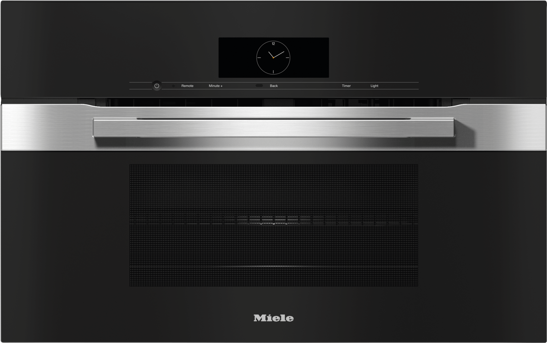Miele H7870BM STAINLESS STEEL  30" Compact Speed Oven In A Perfectly Combinable Design With Automatic Programs And Roast Probe.