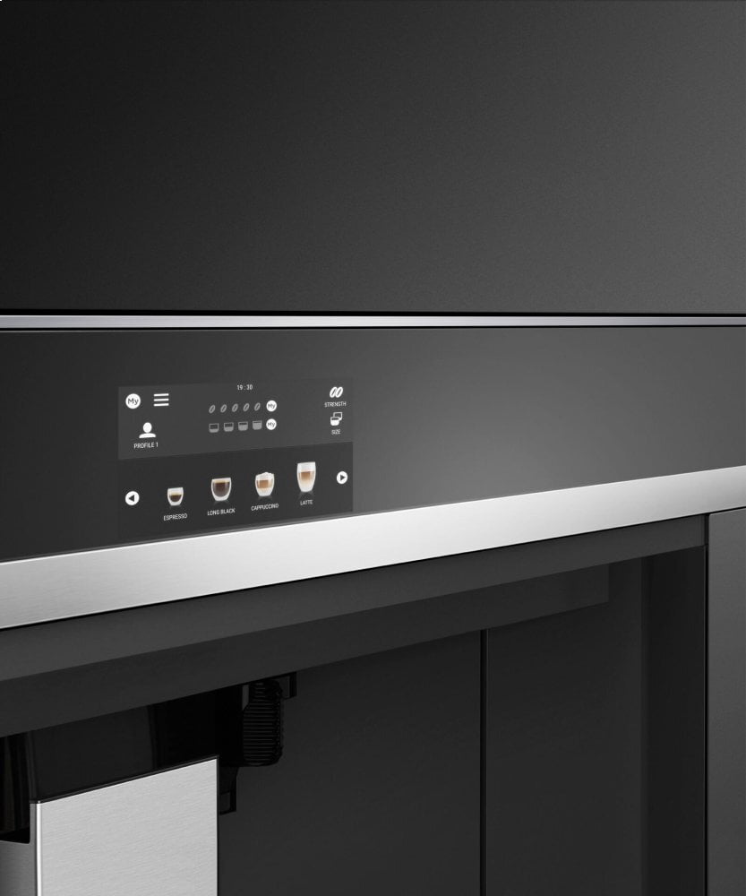 Fisher & Paykel EB24DSXB1 Built-In Coffee Maker, 24"